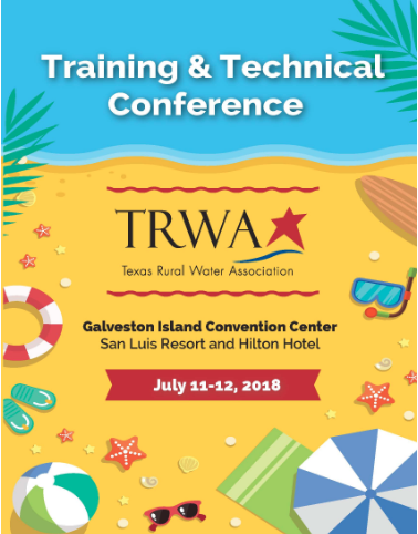 TRWA’s 2018 Training & Technical Conference – Galveston, TX