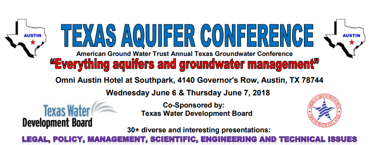 AGWT Texas Aquifer Conference – Austin, TX