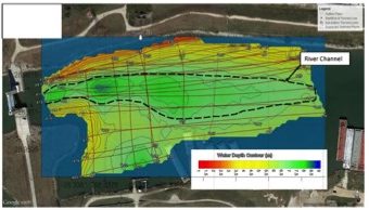 Sub-bottom profiling and bathymetry survey
